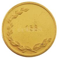 1974. "Csepel Autógyár 25 év" kétoldalas, aranyozott fém emlékérem, hátoldalán "156&q...