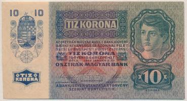 1915. 10K 1012 171981 T:II- szép papír Hungary 1915. Korona 1012 171981 C:VF fine paper Adamo K11