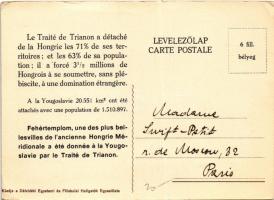 Fehértemplom, Ung. Weisskirchen, Bela Crkva; Városháza. Kiadja a Délvidéki Egyetemi és Főiskolai Hal...