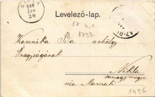 1900 Zalaszentgrót, Zala-Szent-Grót; Székesegyház, látkép, Kublin R. üzlete. J. L. & Co. (Wien) ...