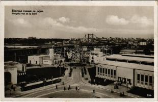 1940 Belgrade, Belgrád, Beograd; Vue de la foire / view of the trade fair (EK)