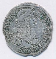 Ausztria 1689. 6Kr Ag "I. Lipót" (2,62g) T:2- patina Austria 1689. 6 Kreuzer Ag "Leop...