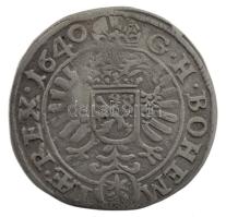 Csehország / történelmi tartomány 1640. 3kr Ag III. Ferdinánd Prága (2,18g) T:2- patina Bohemia 1640. 3 Kreuzer Ag Ferdinand III Praha (2,18g) C:VF patina