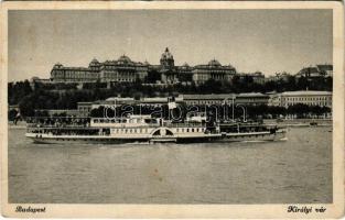 1939 Budapest I. Királyi vár, SZENT GELLÉRT gőzös