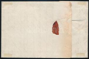 1846 Portós levél "N:BECSE" - Arad