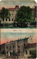 1912 Árpatarló, Ruma; szerb iskola, Milan St. Jakovlj. üzlete / Serbian school, shop (EM)