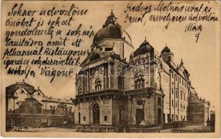 1933 Pécs, színház, Lehr Izidor üzlete (Rb)