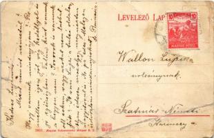 Lőcse, Levoca; Püspöki polgári leány iskola, a bennlakó növendékek nappali terme, lépcsőház, belső /...