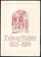 Ludwig Richter (1803-1884) 5 db illusztrációja, vászonon