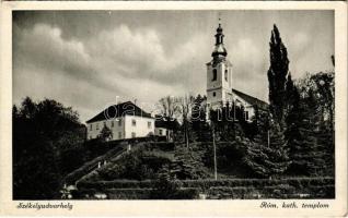 1942 Székelyudvarhely, Odorheiu Secuiesc; Római katolikus templom / church (EK)