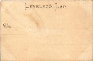 Trencsén, Trencín; vár / Trenciansky hrad / castle, bridge (vágott / cut)