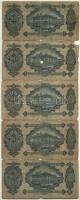 1930. 20P (5x) T:III,III- Hungary 1930. 20 Pengő (5x) C:F,VG Adamo P11