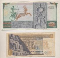 Egyiptom 1976-1978. 1P + 20P T:III
Egypt 1976-1978. 2 Pound + 20 Pound C:F
Krause P# 44, P# 48
