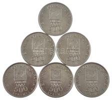 Görögország 2000. 500D Cu-Ni "Athéni Olimpia 2004" (6xklf) T:2
Greece 2000. 500 Drachmai ...
