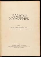 Jankovics Marcell: Magyar porszemek. Pozsony, 1928., ,,Concordia, 268+2 p. Korabeli, aranyozott félbőrkötésben, a borítón kopásnyomokkal, az elülső tábla borításán kis hiánnyal.