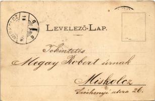 1901 Kassa, Kosice; Bankó-fürdő. László Béla kiadása / spa, bath in Bankov (EK)