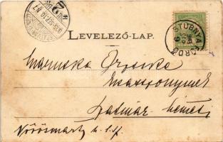 1905 Óhegy, Staré Hory (Besztercebánya, Banská Bystrica); Búcsújáróhely, Mária-forrás. Lechnitzky O....