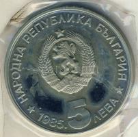 Bulgária 1985. 5L "Turista Mozgalom 90. évfordulója" vákumcsomagolásban T:PP