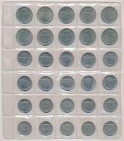 1967-1989. 5Ft műanyag berakólapon (30db) T:1-,2 Adamo F8.2, F8.3, F8.4