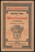 Woerl, Leo: Illustrierter Führer durch Marienbad und Umgebung. Woerl's Reisehandbücher. Leipzig, é.n. (cca 1910), Woerl's Reisebücherverlag. Szövegközi és egészoldalas, fekete-fehér képekkel, térképpel, korabeli hirdetésekkel. Német nyelven. Kiadói papírkötés, a borítón kis sérüléssel.