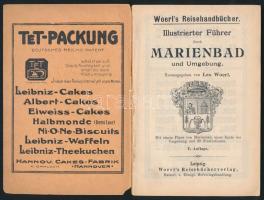 Woerl, Leo: Illustrierter Führer durch Marienbad und Umgebung. Woerl's Reisehandbücher. Leipzig...