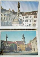 SOPRON - 100 db modern képeslap kis albumban