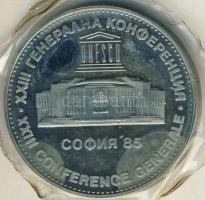 Bulgária 1985. 5L "UNESCO 4. évfordulója" vákumcsomagolásban T:PP