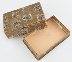 Cca. 1940-50. Karácsonyi Stühmer kartondoboz, kopásokkal, sérülésekkel. 11x17x5cm