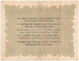 1848. 10Ft "Kossuth bankó" "Qc. 4569 23" T:III kis beszakadások
Adamo G111