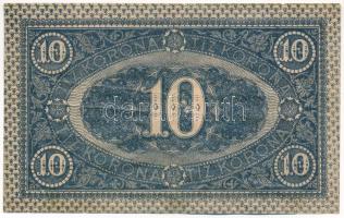 1919. augusztus 9. 10K "P 3001 194137" T:III,III- beszakadások Adamo K13