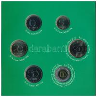 2011. 5Ft-200Ft (6xklf) forgalmi sor szettben + 3000Ft Ag "Az Európai Unió Tanácsának magyar el...