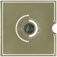 2000. 1Ft-100Ft (7xklf) forgalmi sor szettben + "200Ft Millenium", T:BU belső tok ragasztá...