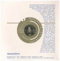 2000. 1Ft-100Ft (7xklf) forgalmi sor szettben + "200Ft Millenium", T:BU belső tok ragasztá...