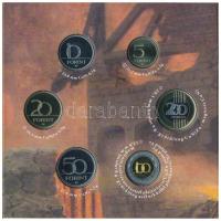 2013. 5Ft-200Ft (6xklf) forgalmi sor szettben + 2013. 1000Ft Cu-Ni-Zn "Egri csillagok" T:P...