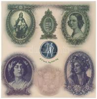 2007. 1Ft-100Ft (7xklf) "Berán Lajos és a pengő" forgalmi sor szettben + "Berán Lajos...