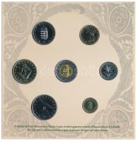 2007. 1Ft-100Ft (7xklf) "Berán Lajos és a pengő" forgalmi sor szettben + "Berán Lajos...