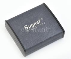 Sugnef mandzsettagomb és nyakkendőcsipesz szett, eredeti dobozában