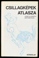 Josef Klepesta - Antonín Rükl: Csillagképek atlasza. Ford.: Balázs Lajos. Bp., 1978, Gondolat. Második kiadás. Kiadói egészvászon-kötés, kiadói papír védőborítóban.