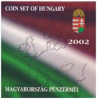 2002. 1Ft-100Ft (7xklf) + 100Ft Kossuth forgalmi sor szettben T:BU patina, ragasztó elengedett Adamo FO35