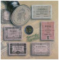 2002. 1Ft-100Ft (7xklf) + 100Ft "Kossuth" forgalmi sor szettben T:BU patina, ragasztó elen...