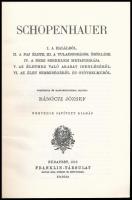 Arthur Schopenhauer 2 műve: 
A nemi szerelem metafizikája. Az élethez való akarat igenléséről. Az é...