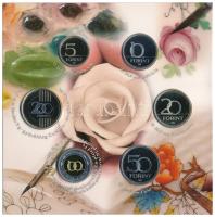 2014. 5Ft-200Ft (6xklf) forgalmi sor szettben "Herend" T:PP Adamo FO48.2