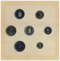 2008. 1Ft-100Ft (7xklf) + Mátyás denár Ag fantáziaverete (10g/0.999/27mm) "Reneszánsz emlékév&q...