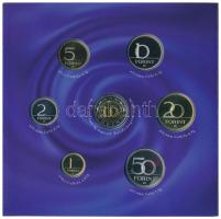 2007. 1Ft-100Ft (7xklf) forgalmi sor szettben,"50 éves a Római Szerződés" + 50Ft "50 ...