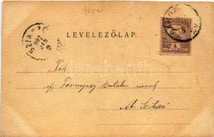 1902 Árvaváralja, Oravsky Podzámok; Árva vára délkeletről. Divald Károly műintézete / Oravsky hrad /...