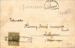 1903 Késmárk, Kezmarok (Magas-Tátra, Vysoké Tatry); látkép / general view (fa)