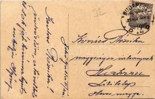 1921 Felsőgalla (Tatabánya), Községháza, utca