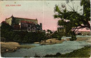 1911 Zólyom, Zvolen; vár. Jeranek Sándor kiadása / Zvolensky hrad / general view, castle (EK)