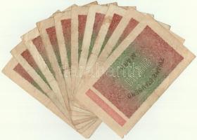 Németország / Weimari Köztársaság 1923. 20.000M (10x) T:III,III- folt Germany / Weimar Republic 1923...