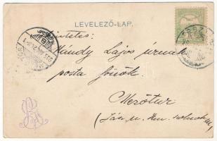 1905 Árvanádasd, Trsztena, Trstená (Tátra); Kossuth Lajos tér. Schein S. kiadása / square (EK)